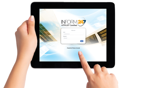 Inform247 - HITRUST Touch Screen Tablet